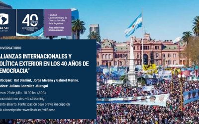 Alianzas internacionales y política exterior en los 40 años de democracia