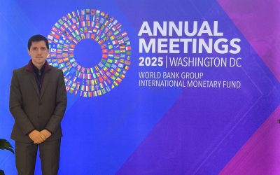 Pablo Nemiña participó en la conferencia internacional DebtCon8 en Georgetown University